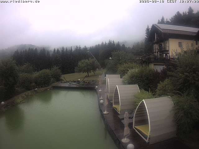 Archived image Webcam Hotel Riedlberg, Bavarian Forest