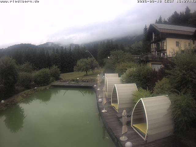 Archived image Webcam Hotel Riedlberg, Bavarian Forest