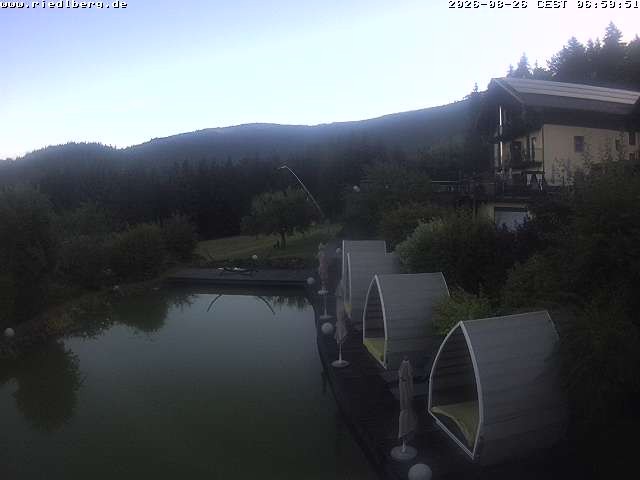 Archived image Webcam Hotel Riedlberg, Bavarian Forest