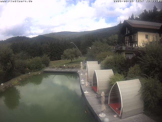 Archived image Webcam Hotel Riedlberg, Bavarian Forest