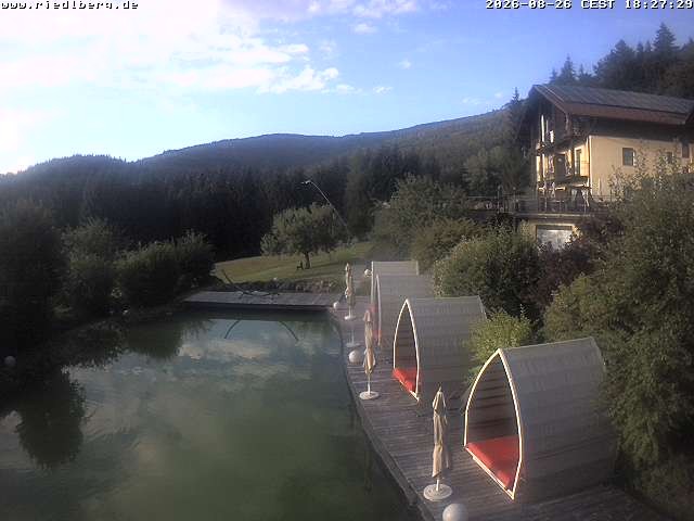 Archived image Webcam Hotel Riedlberg, Bavarian Forest