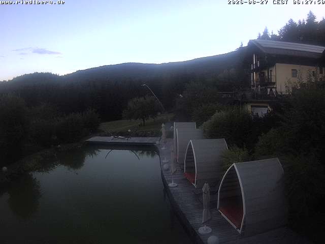 Archiv Foto Webcam Hotel Riedlberg, Bayerischer Wald