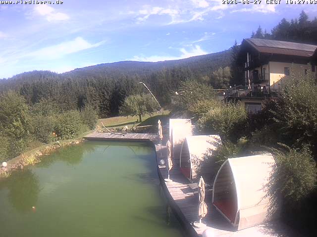 Archiv Foto Webcam Hotel Riedlberg, Bayerischer Wald