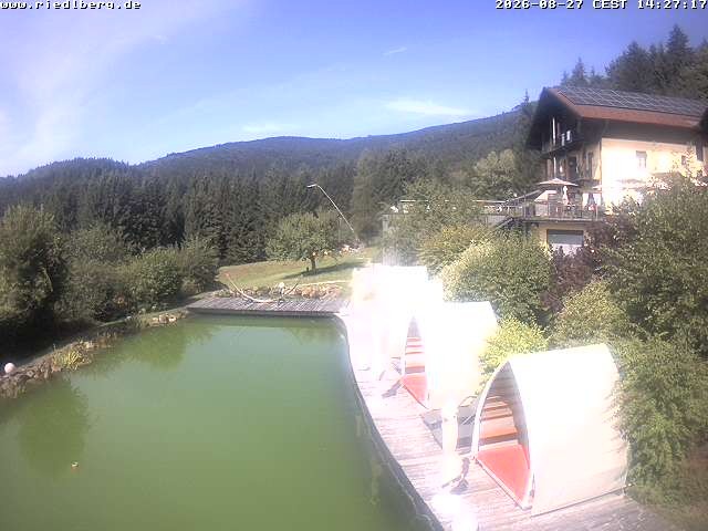 Archiv Foto Webcam Hotel Riedlberg, Bayerischer Wald