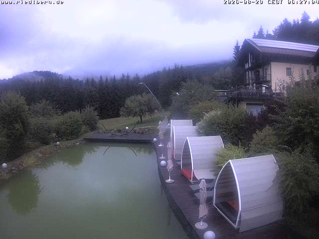 Archiv Foto Webcam Hotel Riedlberg, Bayerischer Wald