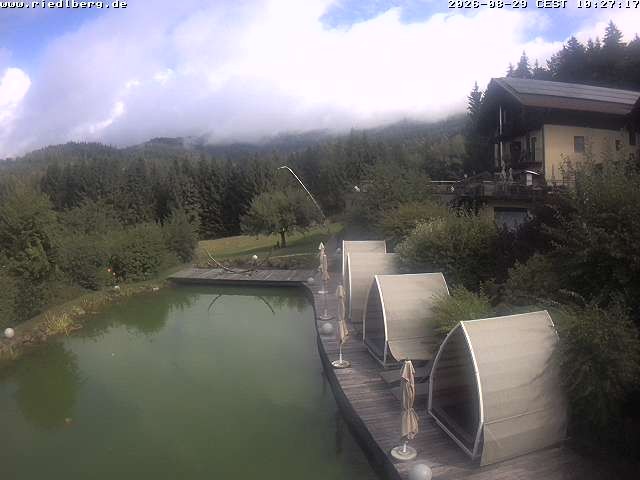 Archiv Foto Webcam Hotel Riedlberg, Bayerischer Wald