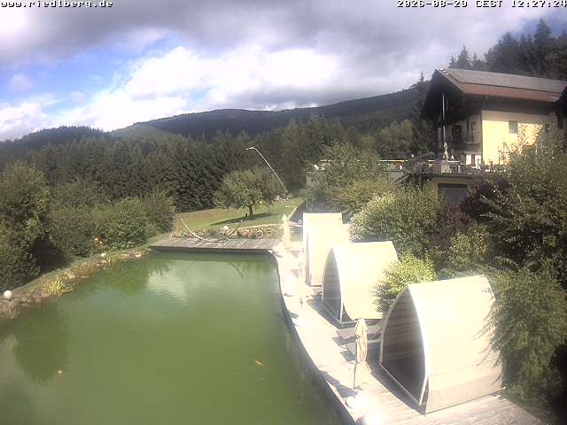 Archiv Foto Webcam Hotel Riedlberg, Bayerischer Wald