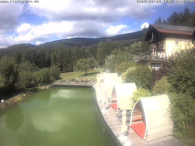 Archiv Foto Webcam Hotel Riedlberg, Bayerischer Wald