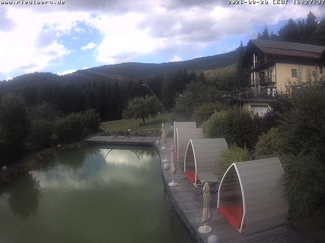 Archiv Foto Webcam Hotel Riedlberg, Bayerischer Wald