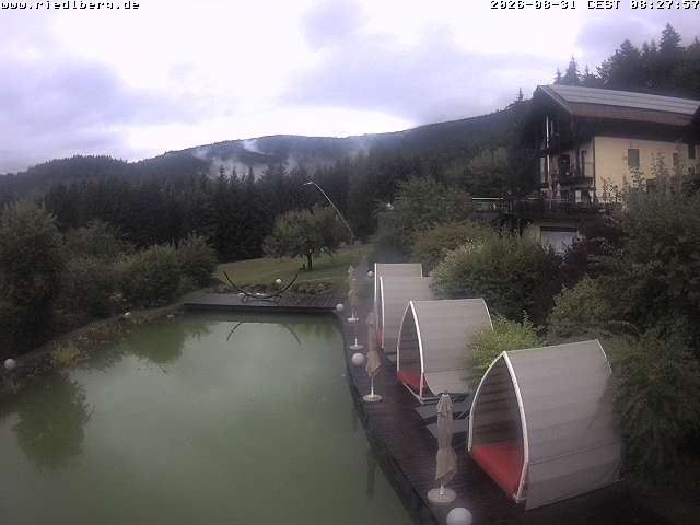Archiv Foto Webcam Hotel Riedlberg, Bayerischer Wald