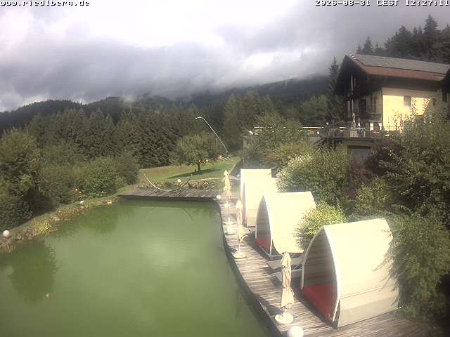 Archiv Foto Webcam Hotel Riedlberg, Bayerischer Wald