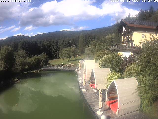 Archiv Foto Webcam Hotel Riedlberg, Bayerischer Wald