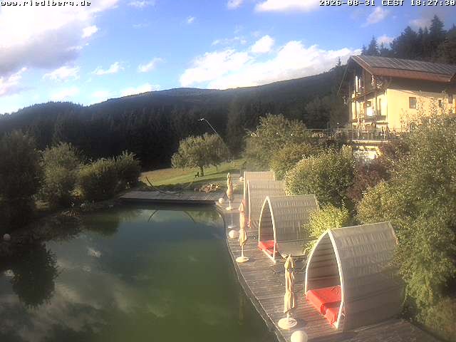 Archiv Foto Webcam Hotel Riedlberg, Bayerischer Wald