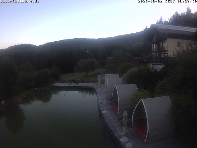 Archiv Foto Webcam Hotel Riedlberg, Bayerischer Wald