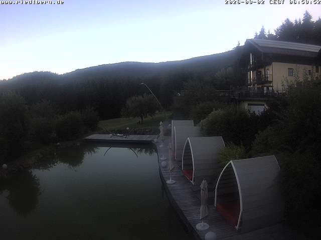 Archiv Foto Webcam Hotel Riedlberg, Bayerischer Wald