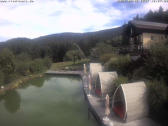 Archiv Foto Webcam Hotel Riedlberg, Bayerischer Wald