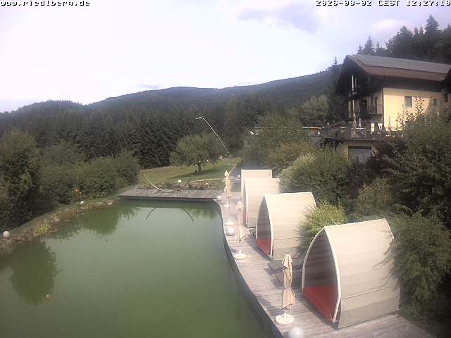 Archiv Foto Webcam Hotel Riedlberg, Bayerischer Wald