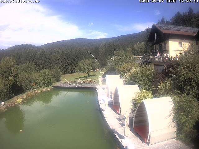 Archiv Foto Webcam Hotel Riedlberg, Bayerischer Wald