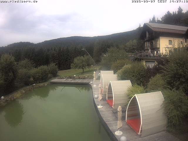 Archiv Foto Webcam Hotel Riedlberg, Bayerischer Wald