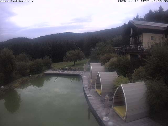 Archiv Foto Webcam Hotel Riedlberg, Bayerischer Wald