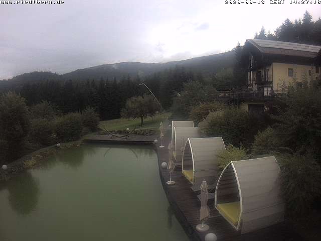 Archiv Foto Webcam Hotel Riedlberg, Bayerischer Wald
