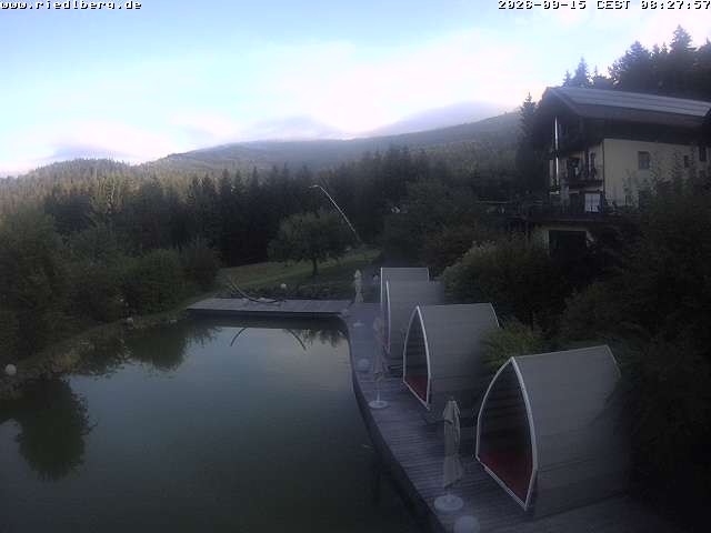 Archiv Foto Webcam Hotel Riedlberg, Bayerischer Wald