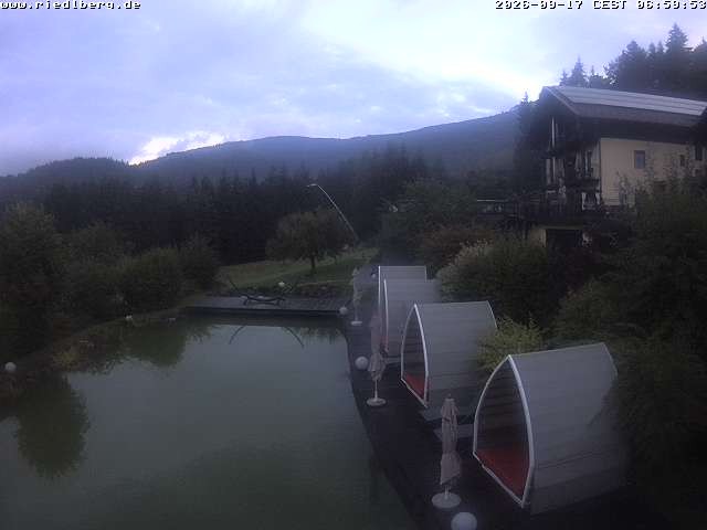 Archived image Webcam Hotel Riedlberg, Bavarian Forest