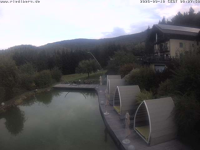 Archiv Foto Webcam Hotel Riedlberg, Bayerischer Wald