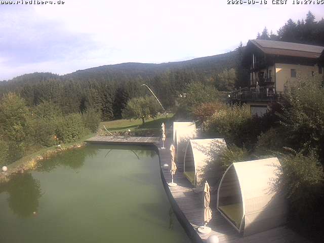 Archiv Foto Webcam Hotel Riedlberg, Bayerischer Wald