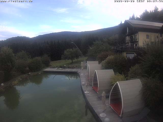 Archiv Foto Webcam Hotel Riedlberg, Bayerischer Wald