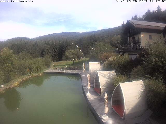 Archiv Foto Webcam Hotel Riedlberg, Bayerischer Wald