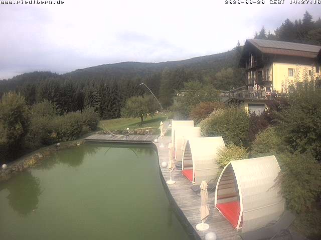 Archiv Foto Webcam Hotel Riedlberg, Bayerischer Wald