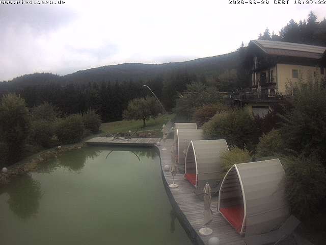 Archiv Foto Webcam Hotel Riedlberg, Bayerischer Wald