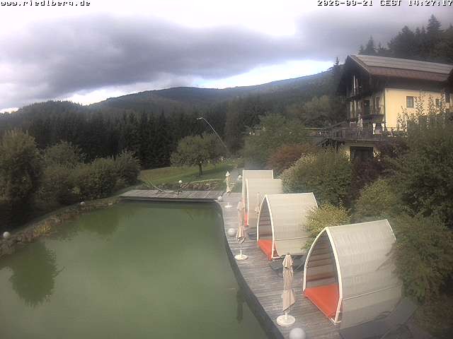 Archiv Foto Webcam Hotel Riedlberg, Bayerischer Wald