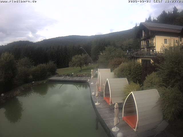 Archiv Foto Webcam Hotel Riedlberg, Bayerischer Wald