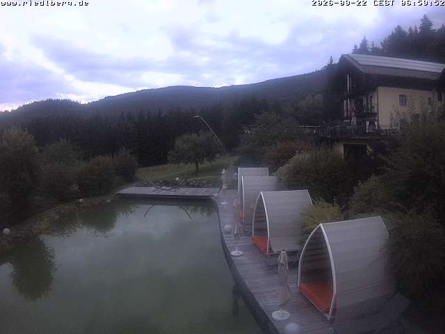 Archiv Foto Webcam Hotel Riedlberg, Bayerischer Wald