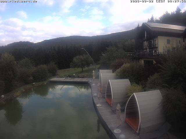 Archiv Foto Webcam Hotel Riedlberg, Bayerischer Wald
