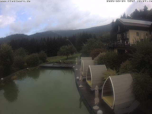 Archiv Foto Webcam Hotel Riedlberg, Bayerischer Wald