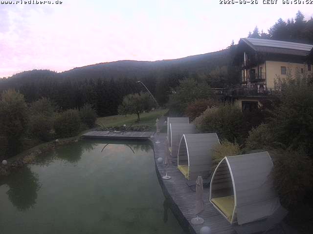Archiv Foto Webcam Hotel Riedlberg, Bayerischer Wald