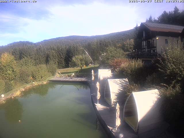 Archiv Foto Webcam Hotel Riedlberg, Bayerischer Wald