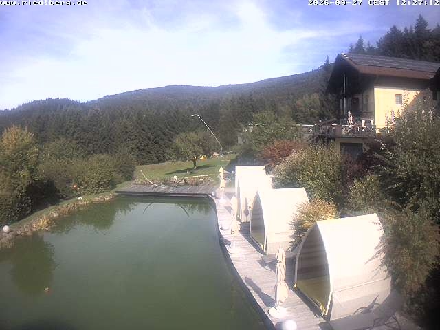 Archiv Foto Webcam Hotel Riedlberg, Bayerischer Wald