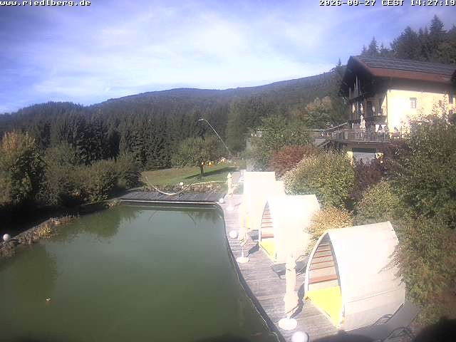 Archiv Foto Webcam Hotel Riedlberg, Bayerischer Wald