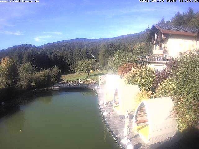 Archiv Foto Webcam Hotel Riedlberg, Bayerischer Wald