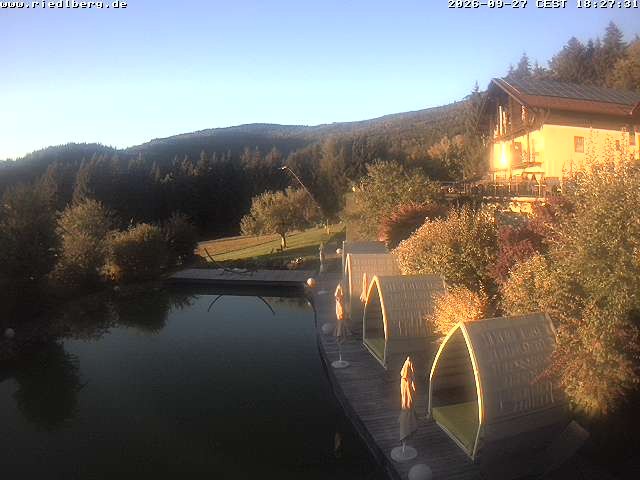 Archiv Foto Webcam Hotel Riedlberg, Bayerischer Wald