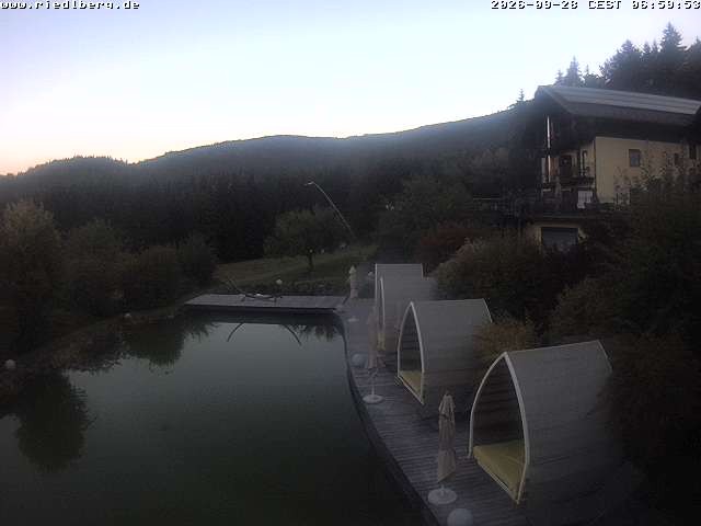 Archiv Foto Webcam Hotel Riedlberg, Bayerischer Wald