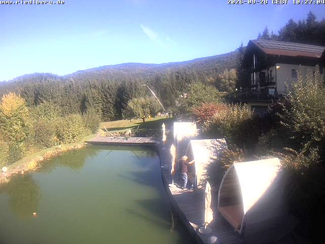 Archiv Foto Webcam Hotel Riedlberg, Bayerischer Wald