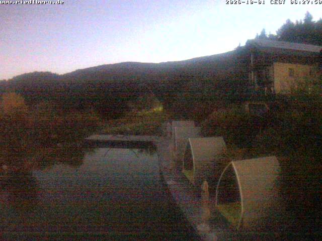 Archived image Webcam Hotel Riedlberg, Bavarian Forest