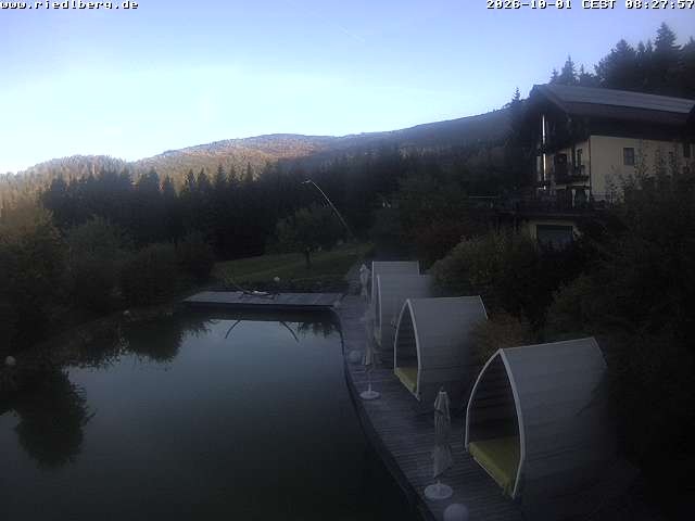 Archived image Webcam Hotel Riedlberg, Bavarian Forest