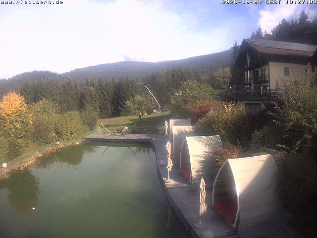 Archiv Foto Webcam Hotel Riedlberg, Bayerischer Wald
