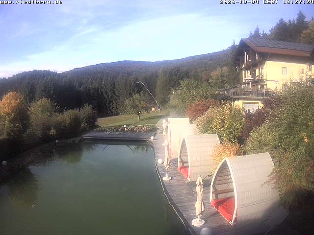 Archiv Foto Webcam Hotel Riedlberg, Bayerischer Wald